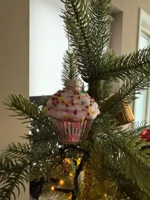 Kersthanger: Cupcake
