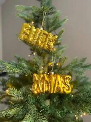Kersthanger: FUCK