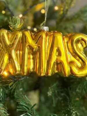 Kersthanger: XMAS