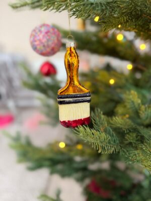 Kersthanger: Schilderskwast